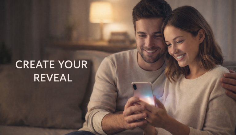 couple sharing a digital experience together.