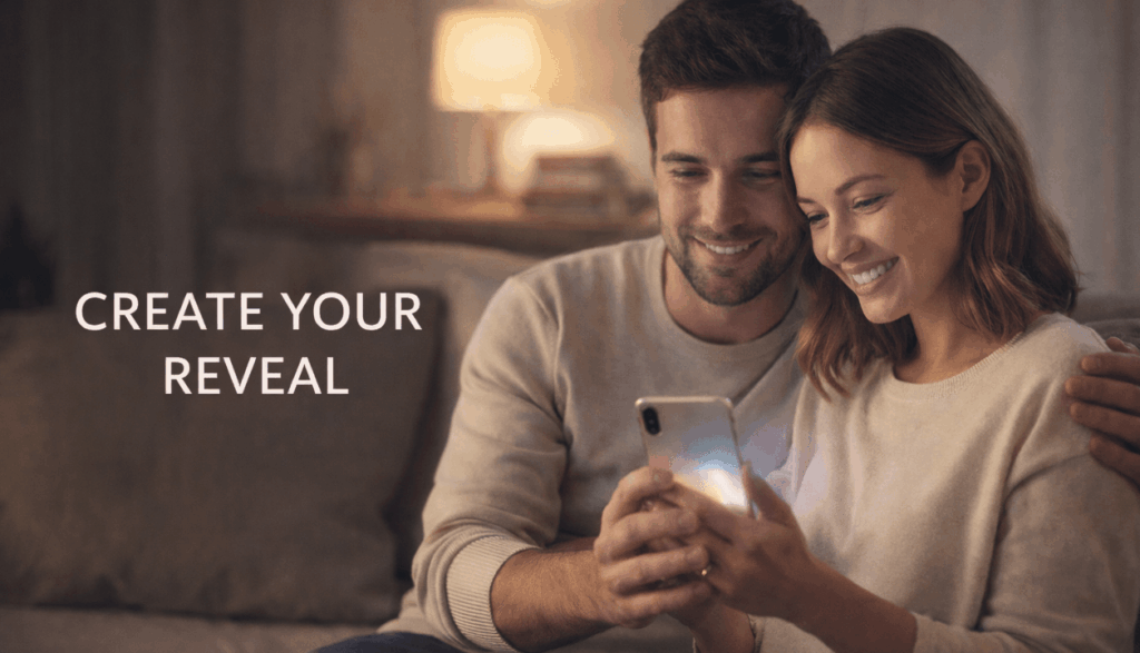couple sharing a digital experience together.
